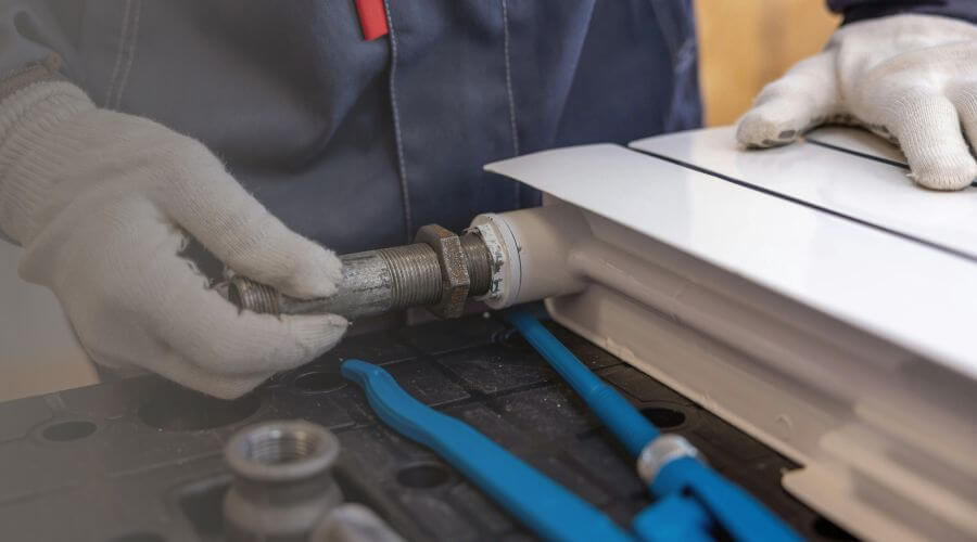 Professional water heater repair services in Dunfermline, IL